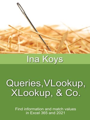 cover image of Queries, VLookup, XLookup & Co.